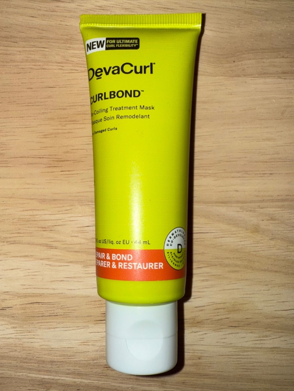 DevaCurl CurlBond Coiling Treatment Mask for Damaged Curls 1.5 oz, New!